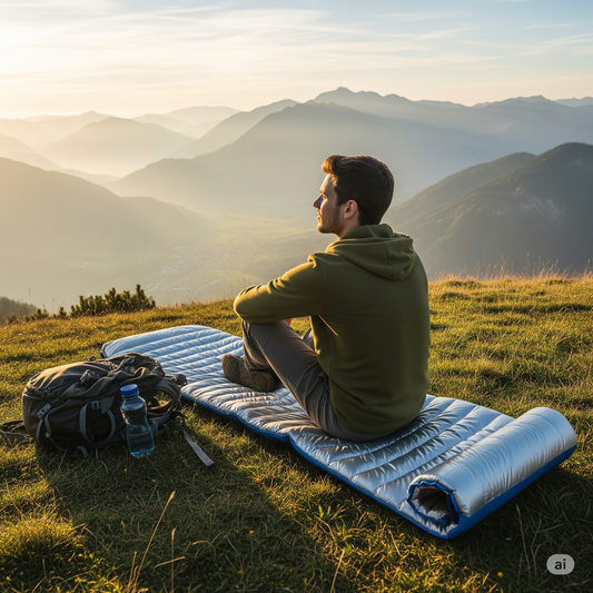 EVA Yoga Mat 180x50x0.6cm – Moisture-Proof Non-Slip Exercise & Outdoor Picnic Mat