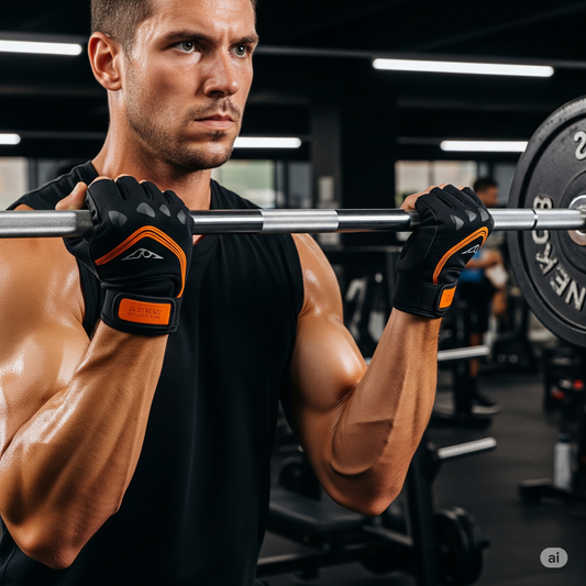 Workout Gloves – Weight Lifting Gym Gloves with Wrist Wrap Support, Full Palm Protection & Extra Grip