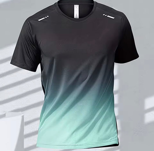 2025 Compression T Shirt Men Summer Sportswear Running T-shirt Elastic Quick Dry Sport Tops Tee