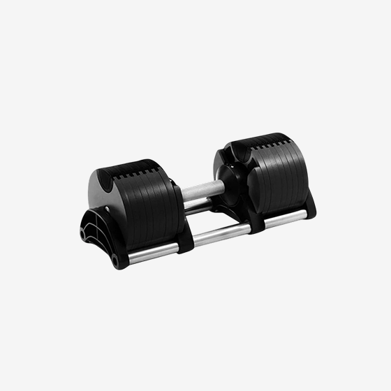 Adjustable Dumbbell Set – 2nd Generation Round Weights, 24kg/36kg, 2kg Increment, Home & Gym Fitness