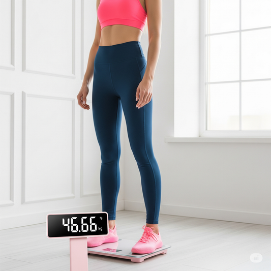 Smart Body Fat Scale – Wireless Digital Bathroom Weight Scale with Body Composition Analyzer & Bluetooth App Sync