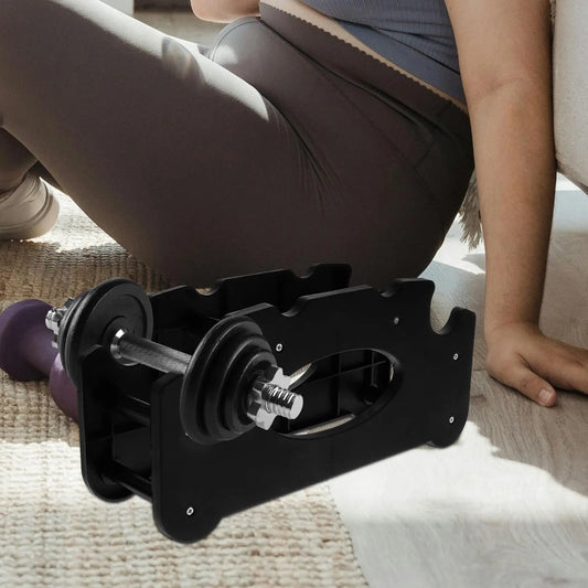 Dumbbell Rack Weight Holder – Compact Floor Bracket Gym Accessory for Dumbbell Storage