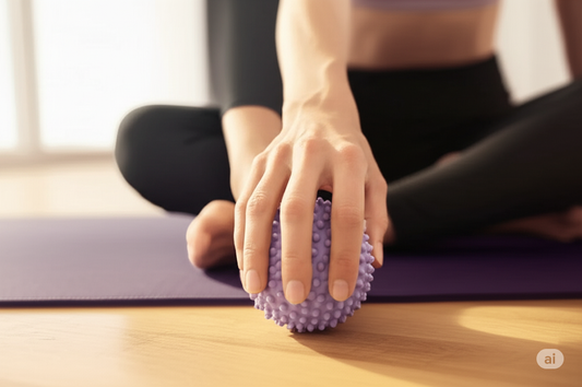 Durable TPE Spiky Massage Ball – Trigger Point Therapy for Foot, Hand & Back Pain Relief, Fitness & Plantar Fasciitis