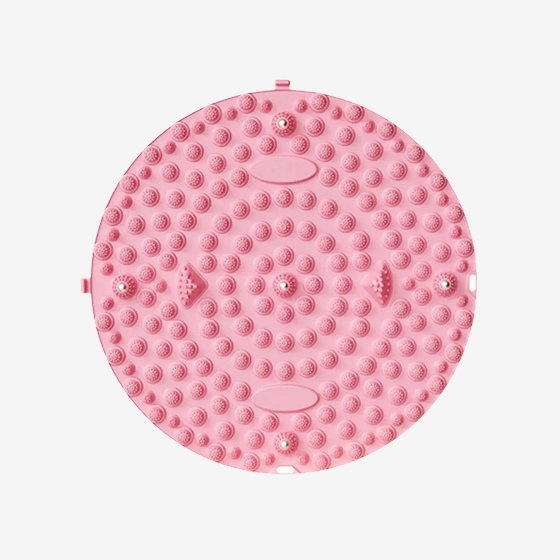 Foot Yoga Acupressure Massage Mat – Round Reflexology Board for Foot Pain Relief, Muscle Relaxation & Yoga Fitness