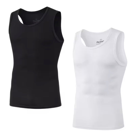 Mans Compression Tank Top Men Gym Shirt Sleeveless Quick Dry Sportswear Male Fitness Bodybuilding Vest