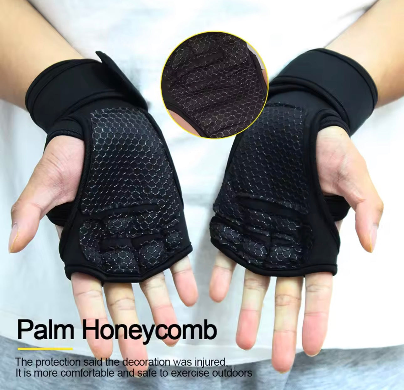 Training Sport Gloves for Men Women Workout Gloves Fitness Body Building Weightlifting Gym Hand Wrist
