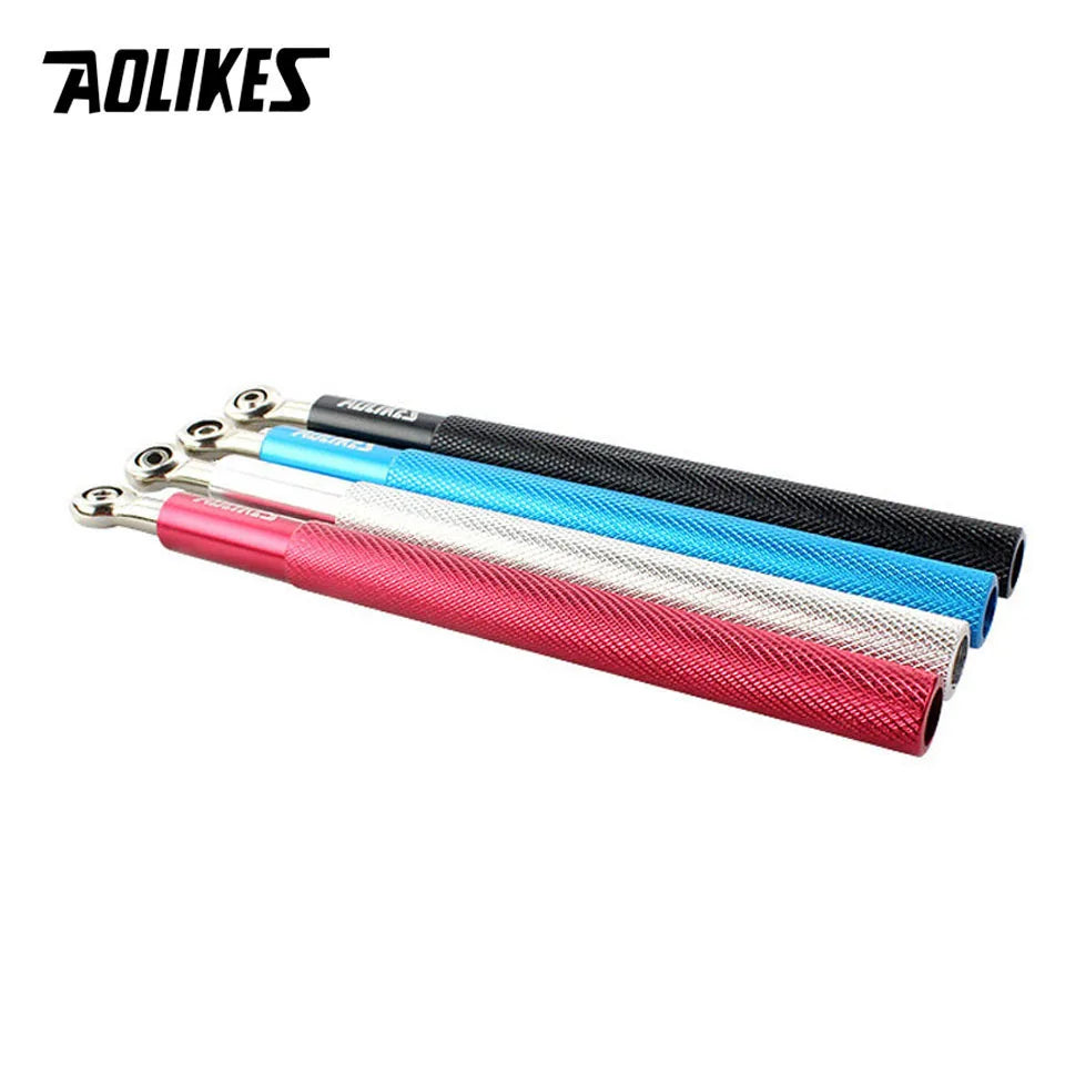 AOLIKES Speed Jump Rope for Crossfit, Boxing, MMA, Fitness Training – Adjustable Skipping Rope with Spare Cable & Carry Bag