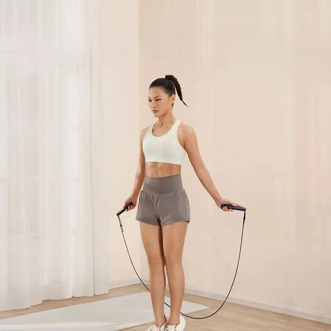 Xiaomi Mijia Smart Skipping Jump Rope with Digital Counter & Mi Fitness App | Adjustable Length & Calorie Tracking