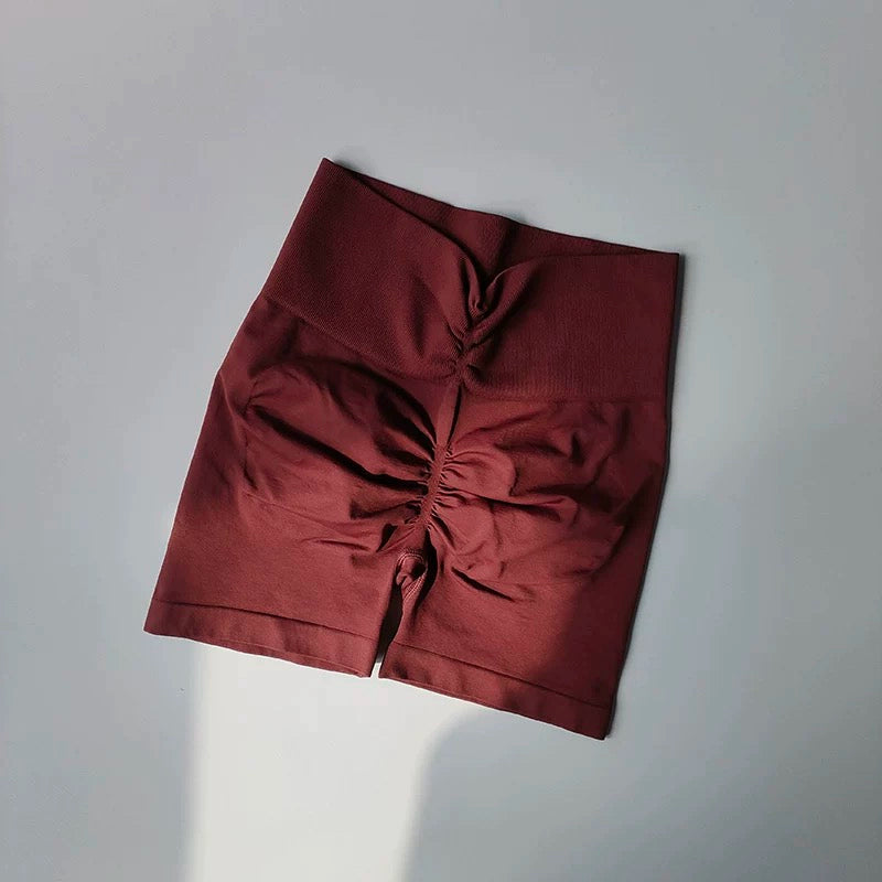 Fashion New Product High Waist Abdominal Elastic Breathable Quick-Drying Running Shorts Sports Yoga Shorts Super Hip Female Summer