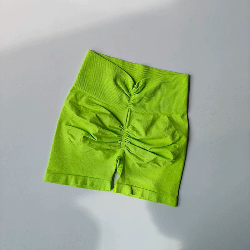 Fashion New Product High Waist Abdominal Elastic Breathable Quick-Drying Running Shorts Sports Yoga Shorts Super Hip Female Summer