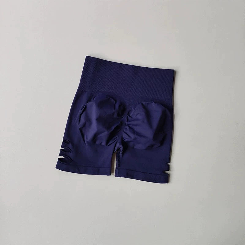Fashion New Product High Waist Abdominal Elastic Breathable Quick-Drying Running Shorts Sports Yoga Shorts Super Hip Female Summer