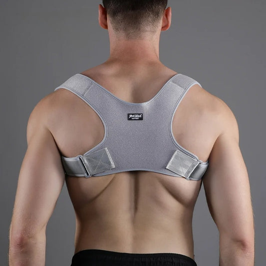 Adjustable Posture Corrector – Back & Shoulder Support Brace | Spine Alignment, Clavicle & Upper Back Relief for Men & Women