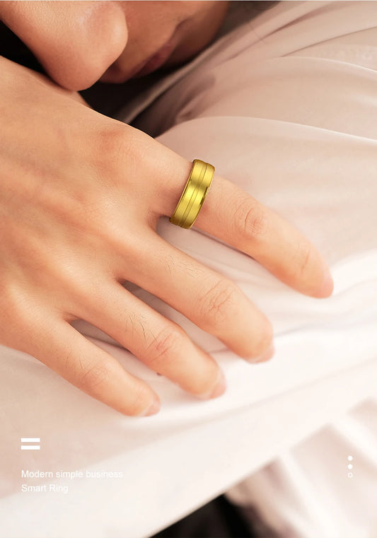 R06 Smart Ring – Health Monitor for Men & Women | Waterproof IP68 5ATM Fitness Tracker with Heart Rate, Blood Oxygen & Sleep Tracking