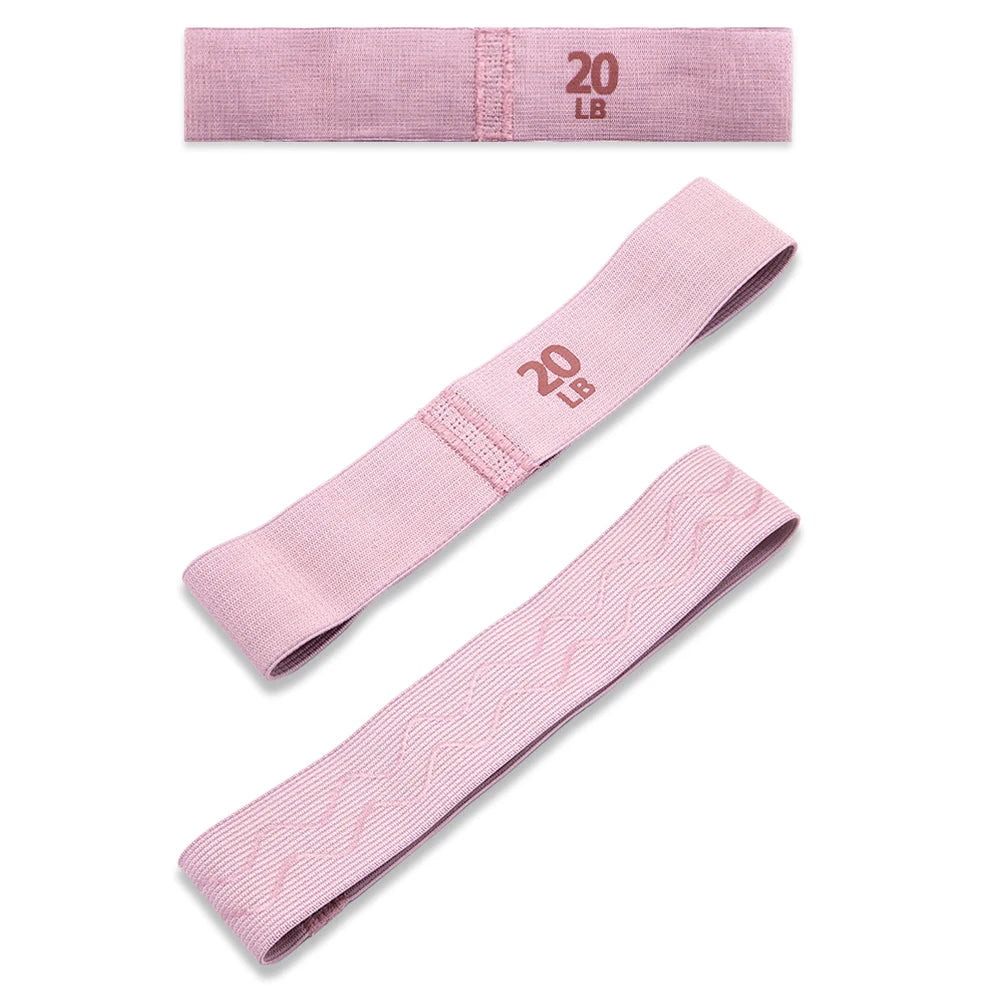 Booty Resistance Bands – Anti-Slip Elastic Workout Bands for Glutes, Thighs, Pilates, Yoga & Home Fitness
