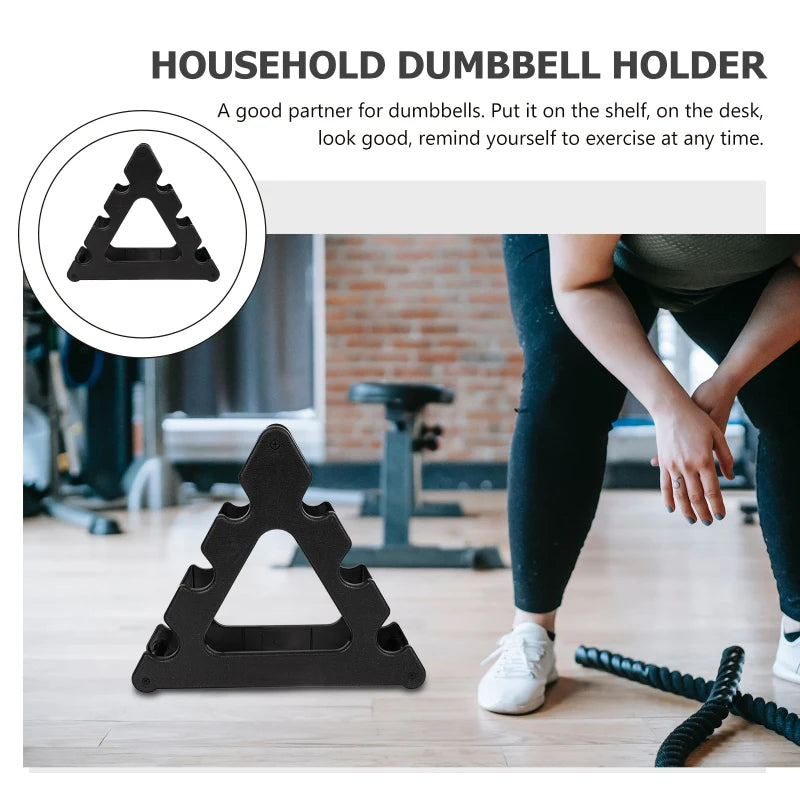 3-Tier Dumbbell Rack | Compact Dumbbell Holder for Home Gym & Weight Storage