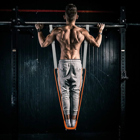 Pull Up Assistance Bands Set – Adjustable Resistance Straps with Knee/Feet Support