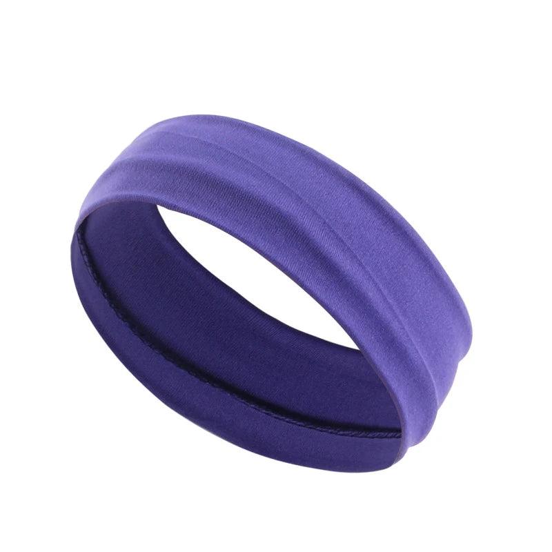 Women’s Slim Sports Headband – Breathable Elastic Yoga & Fitness Band