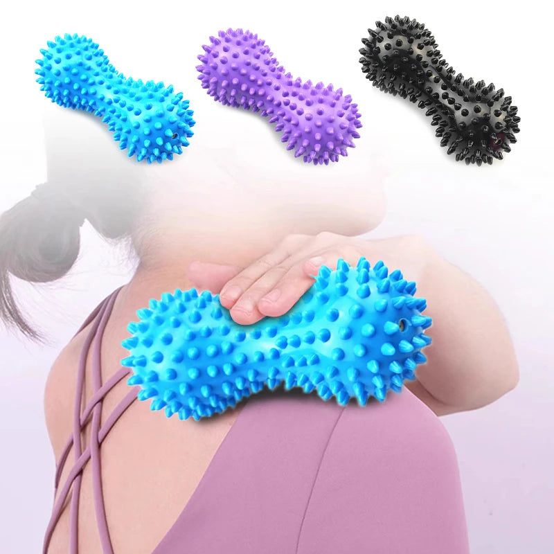 Spiky Massage Ball & Roller Set – Trigger Point Therapy, Muscle Recovery & Pain Relief