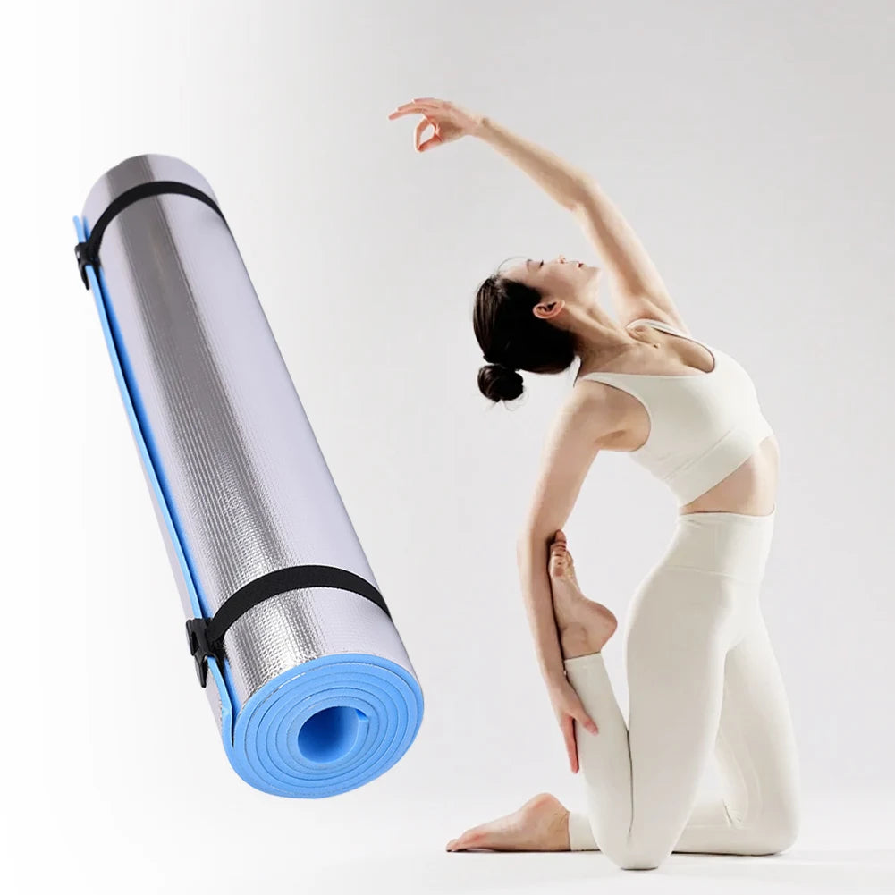 10mm Yoga Mat Non-Slip EVA Comfort Foam | Thick Exercise & Pilates Mat for Home, Gym & Outdoor