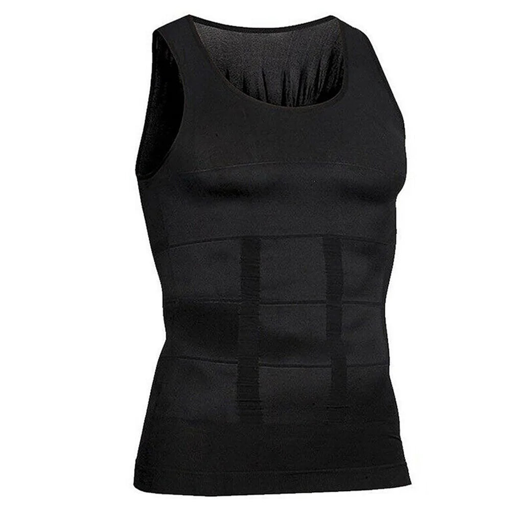 Men’s Slimming Compression Tank | Body Shaper Vest for Workout