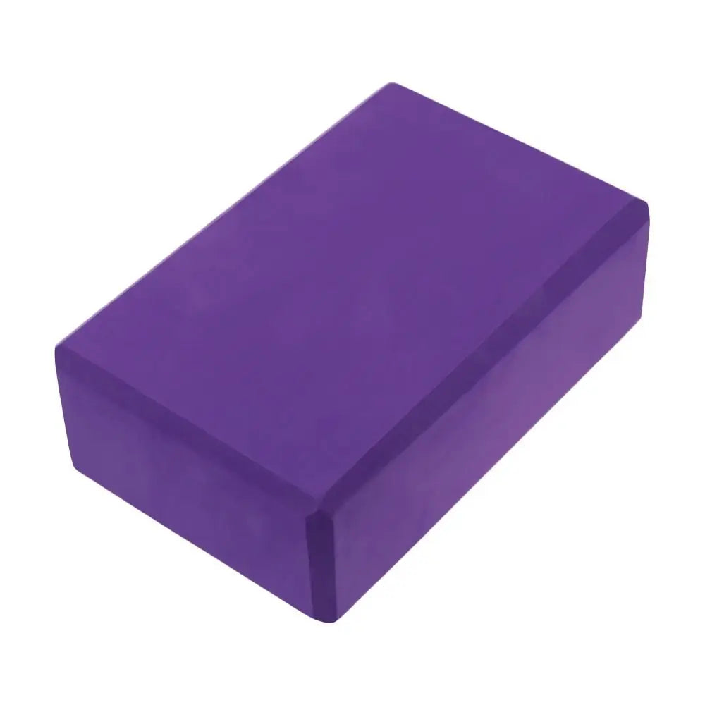 Colored EVA Yoga Block – Non-Slip Foam Yoga Brick for Pilates, Stretching & Fitness Training