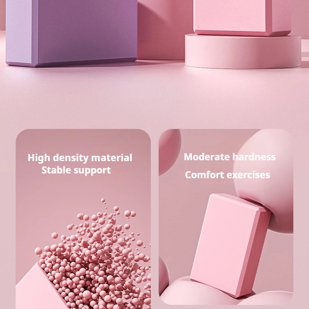 EVA Yoga Block – High Density Foam Brick for Fitness, Pilates, Gym & Yoga Training