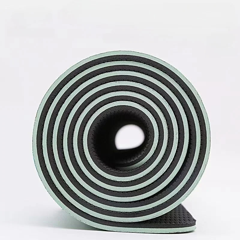 TPE Yoga Mat – Eco-Friendly, Non-Slip, Waterproof & Odorless Exercise Mat (6mm)