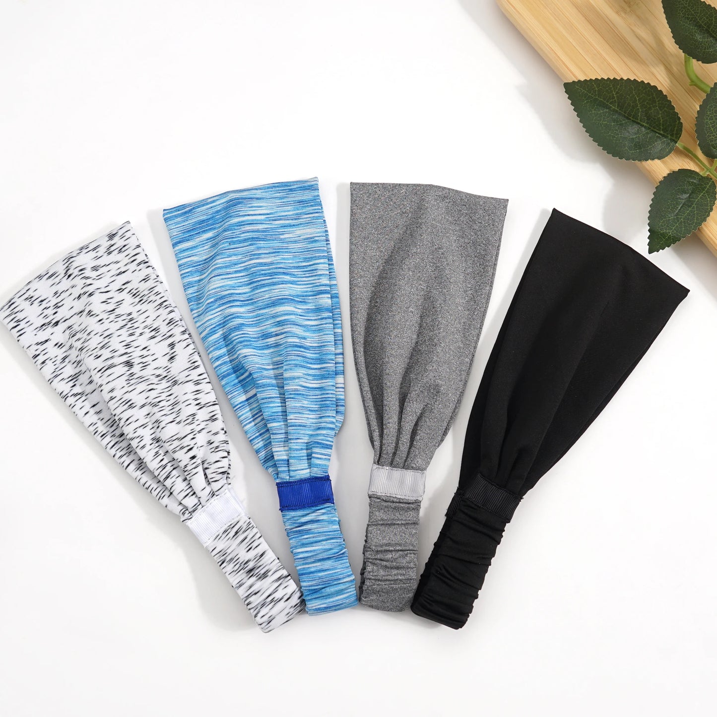 Sports & Yoga Sweat Headbands for Men & Women – Soft, Breathable, Elastic Hair Bands for Workout, Running, and Gym