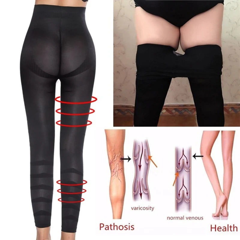 Sculpted Fit High Waist Leggings – Seamless Tummy Control & Push-Up Design