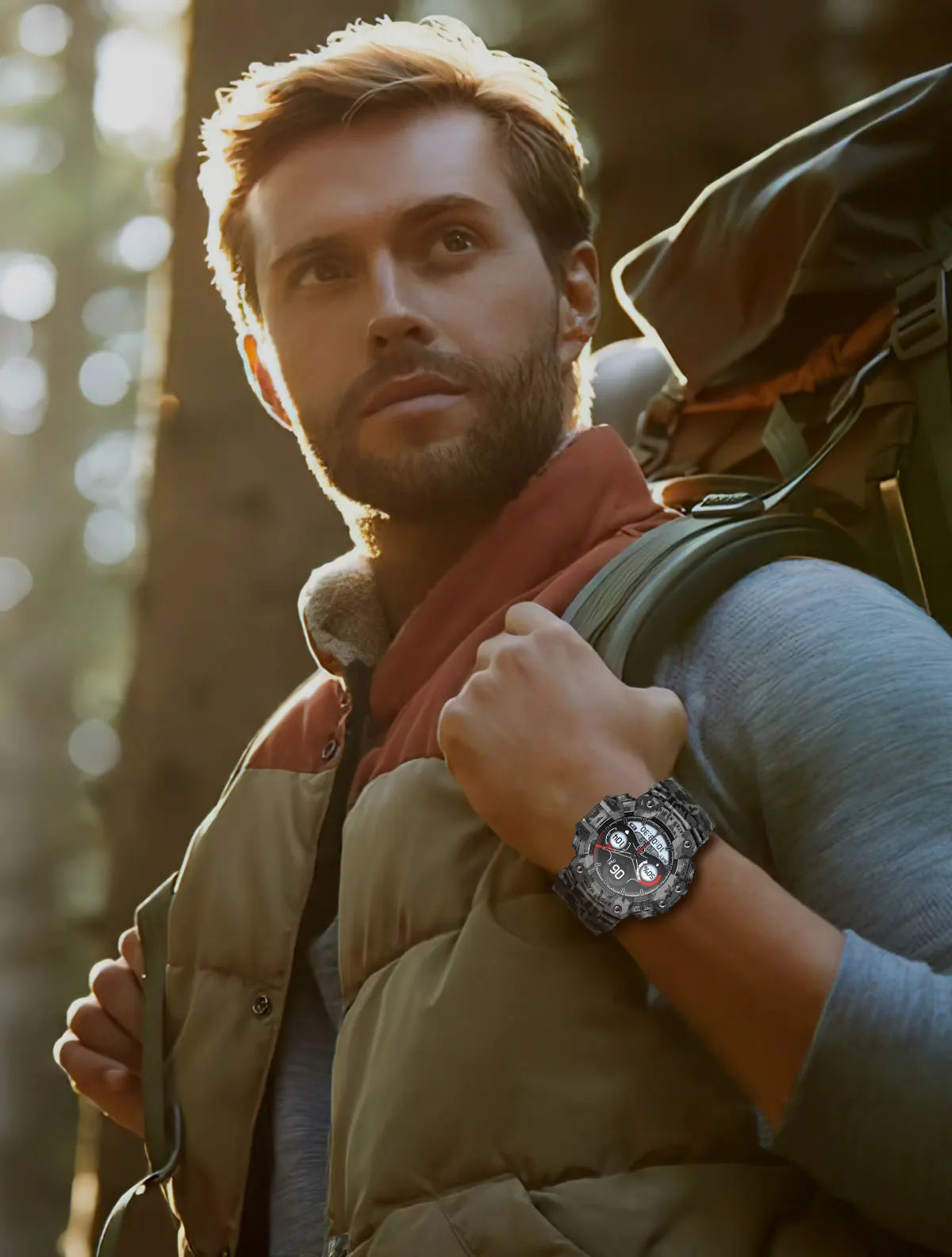 Multi-Functional Bluetooth Smart Watch – Heart Rate, Blood Pressure, Fitness Tracker, Outdoor Explorer
