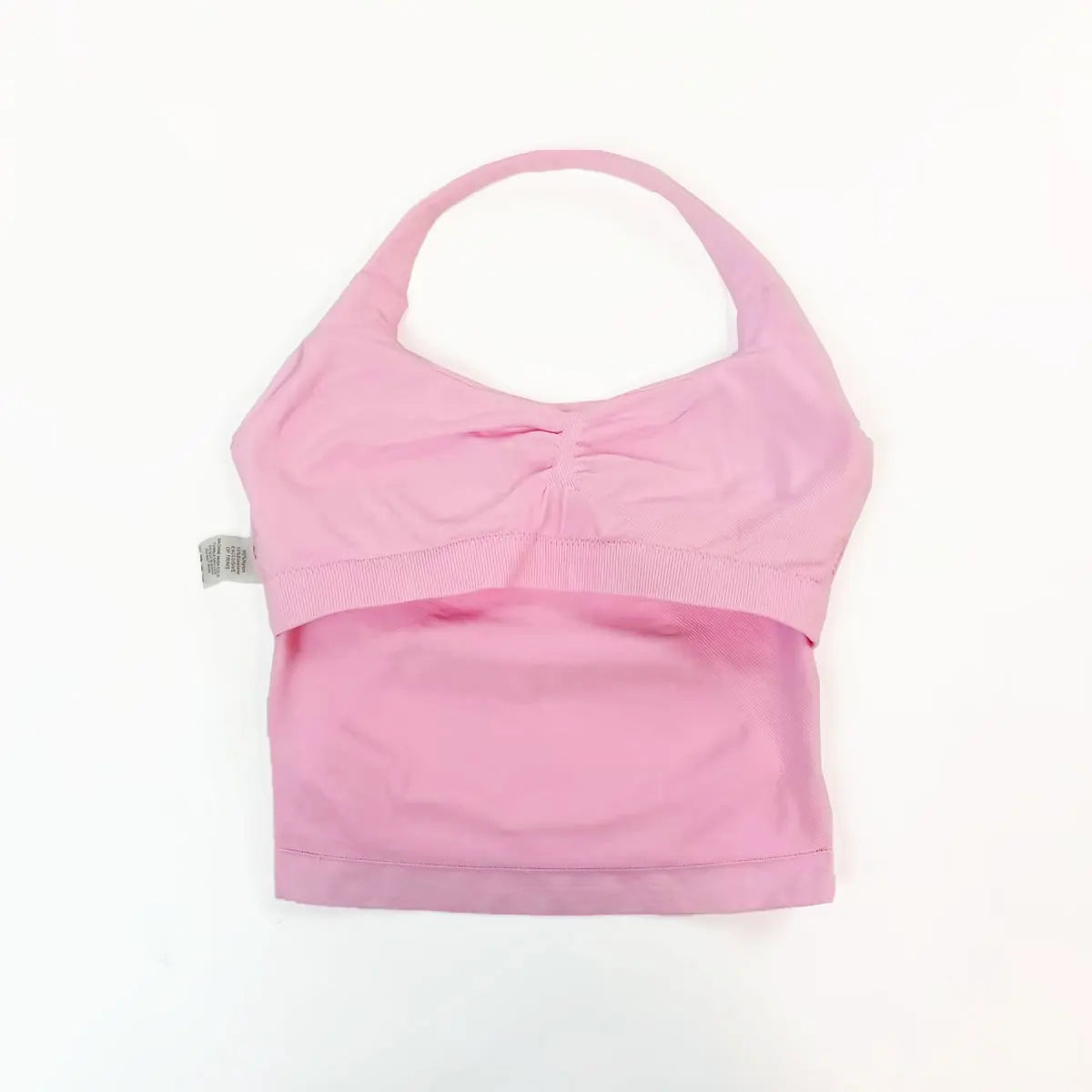 NCLAGEN Halter Top Woman Yoga Tank Gym Clothes Removable Chest Pad Fitness Workout speed Activewear Sexy Pilates Sports Vest-Bra