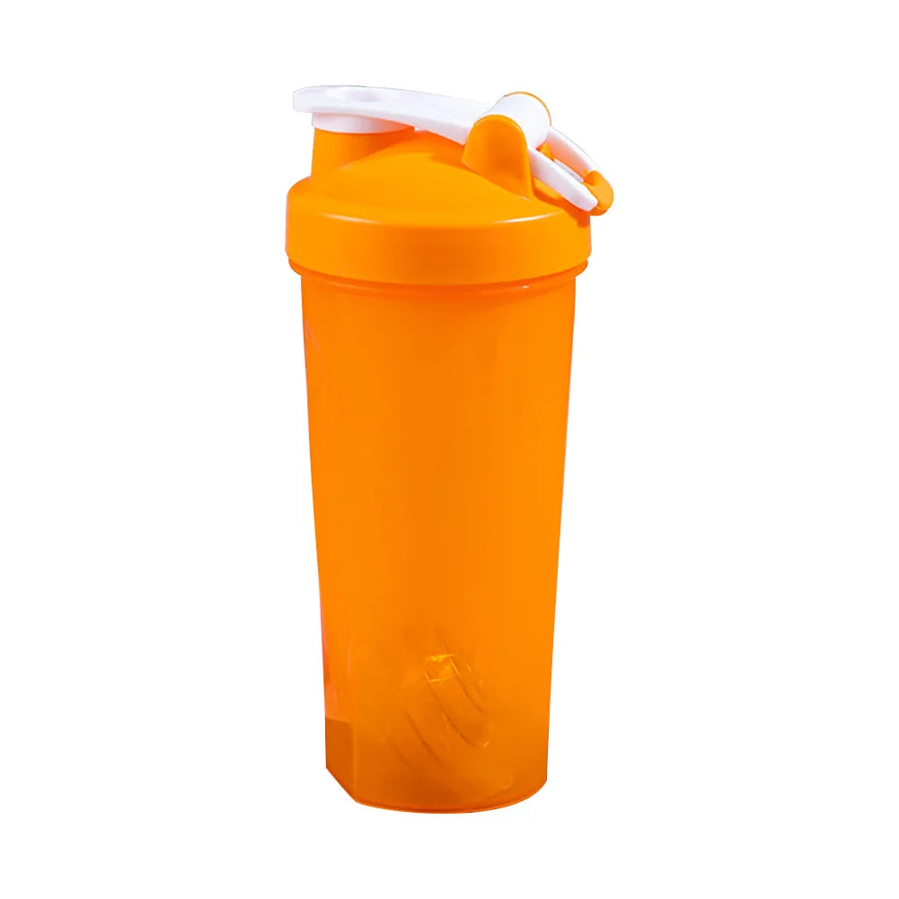 600ml Portable Protein Shaker Bottle – Leak Proof Sports Mixing Cup for Gym & Fitness Training