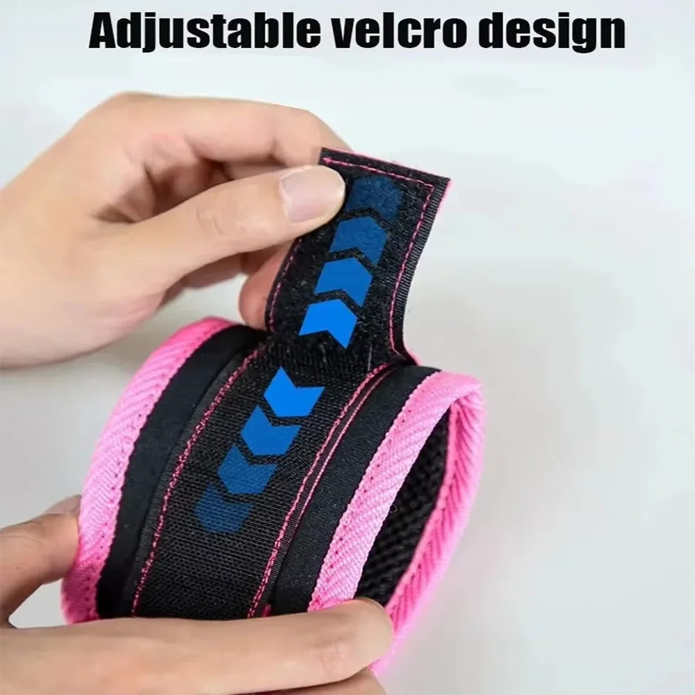 Adjustable Ankle Straps with Double Buckle | Fitness Cuffs for Cable Machine Leg & Glute Training
