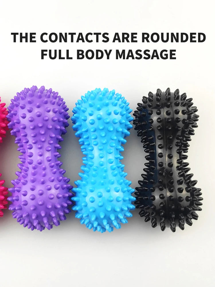 Spiky Massage Ball & Roller Set – Trigger Point Therapy, Muscle Recovery & Pain Relief