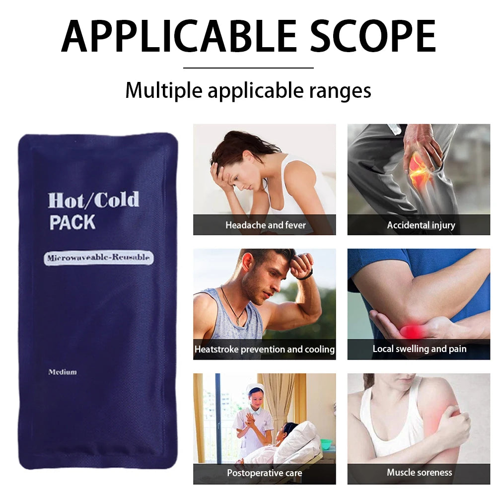 Reusable Hot & Cold Gel Pack – Multipurpose Therapy for Injuries, Joint Pain, Knee & Muscle Relief