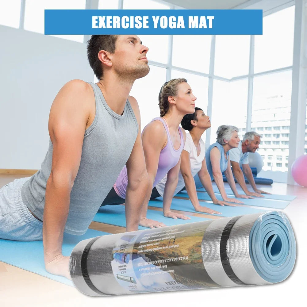 EVA Yoga Mat 180x50x0.6cm – Moisture-Proof Non-Slip Exercise & Outdoor Picnic Mat