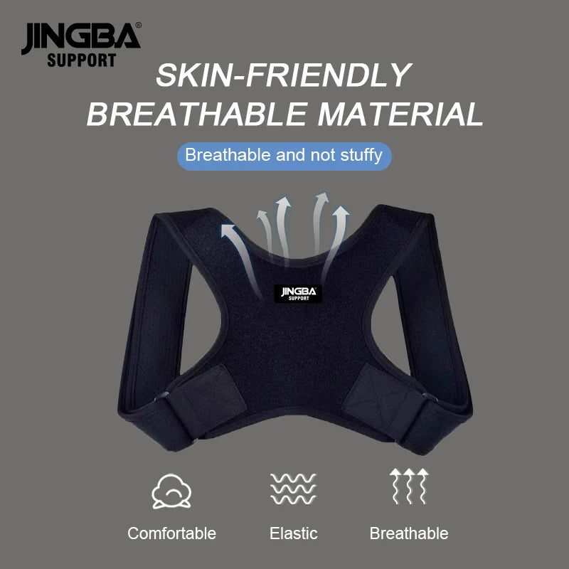 Adjustable Posture Corrector – Back & Shoulder Support Brace | Spine Alignment, Clavicle & Upper Back Relief for Men & Women