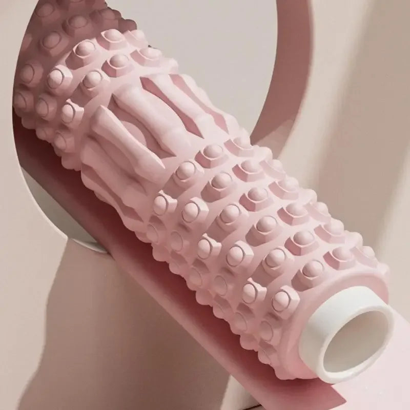 Yoga Foam Roller for Fitness, Pilates & Back Muscle Massage – Stretching & Recovery Tool