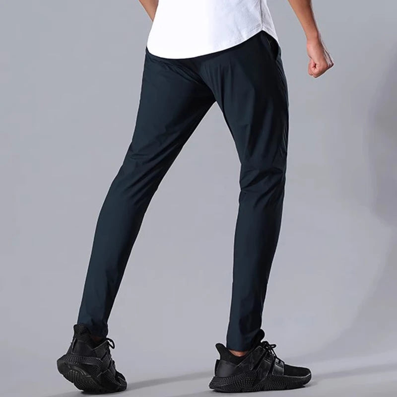 Men’s Slim-Fit Jogger Pants – Stretchy, Breathable, Lightweight Gym & Training Bottoms