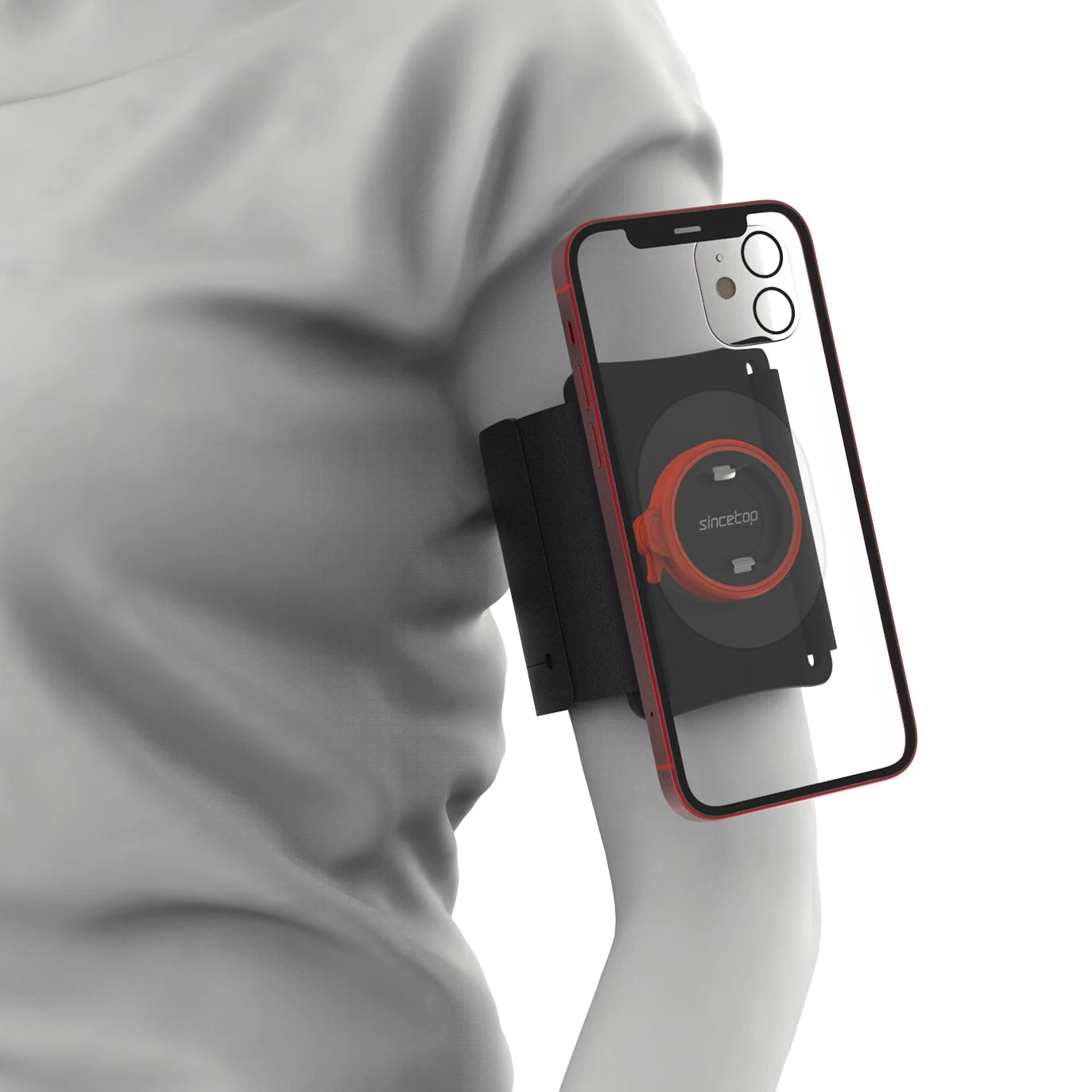 Sports Armband Phone Mount – Adjustable Running Arm Strap for iPhone & Android