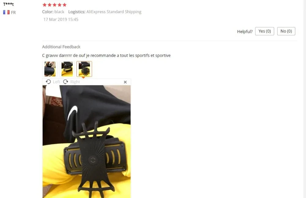 360° Rotatable Wristband Phone Holder – Universal Sports Armband for Running, Hiking & Biking