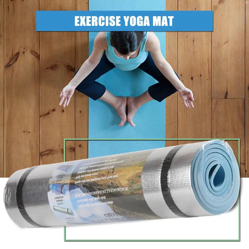 EVA Yoga Mat 180x50x0.6cm – Moisture-Proof Non-Slip Exercise & Outdoor Picnic Mat