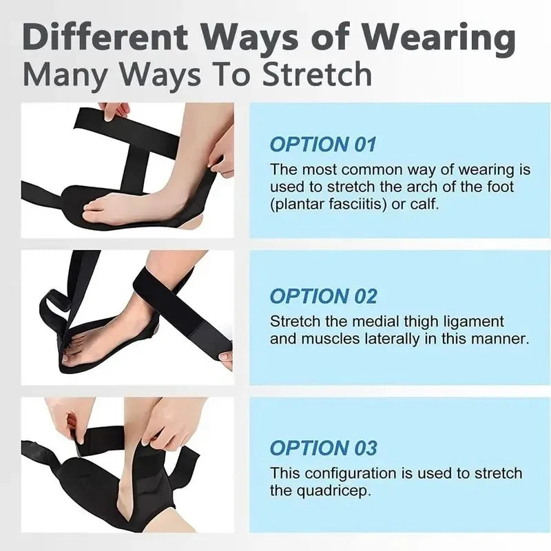 Yoga Stretching Strap – Adjustable Cotton Belt with D-Ring Buckle for Flexibility, Pilates & Fitness