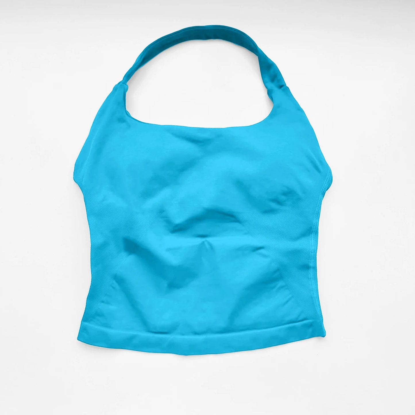 NCLAGEN Halter Top Woman Yoga Tank Gym Clothes Removable Chest Pad Fitness Workout speed Activewear Sexy Pilates Sports Vest-Bra