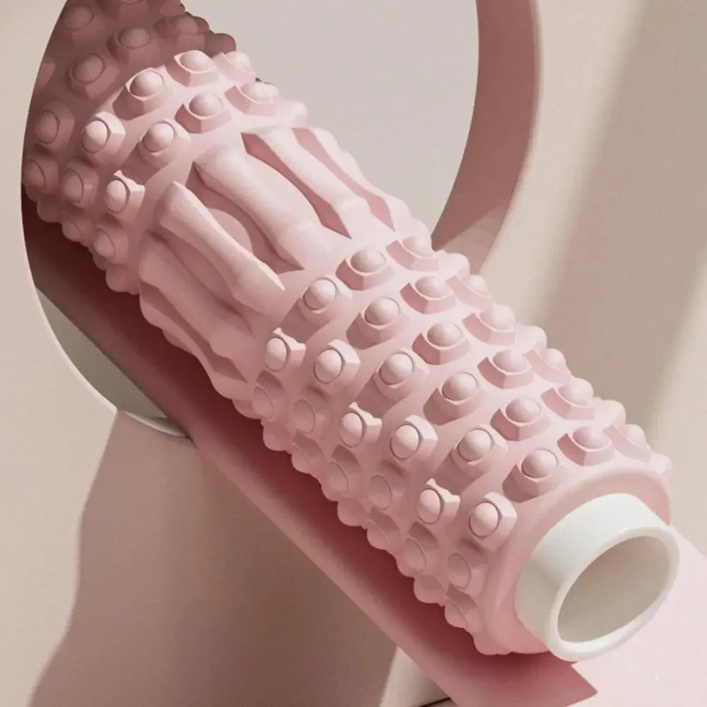 Yoga Foam Roller for Fitness, Pilates & Back Muscle Massage – Stretching & Recovery Tool