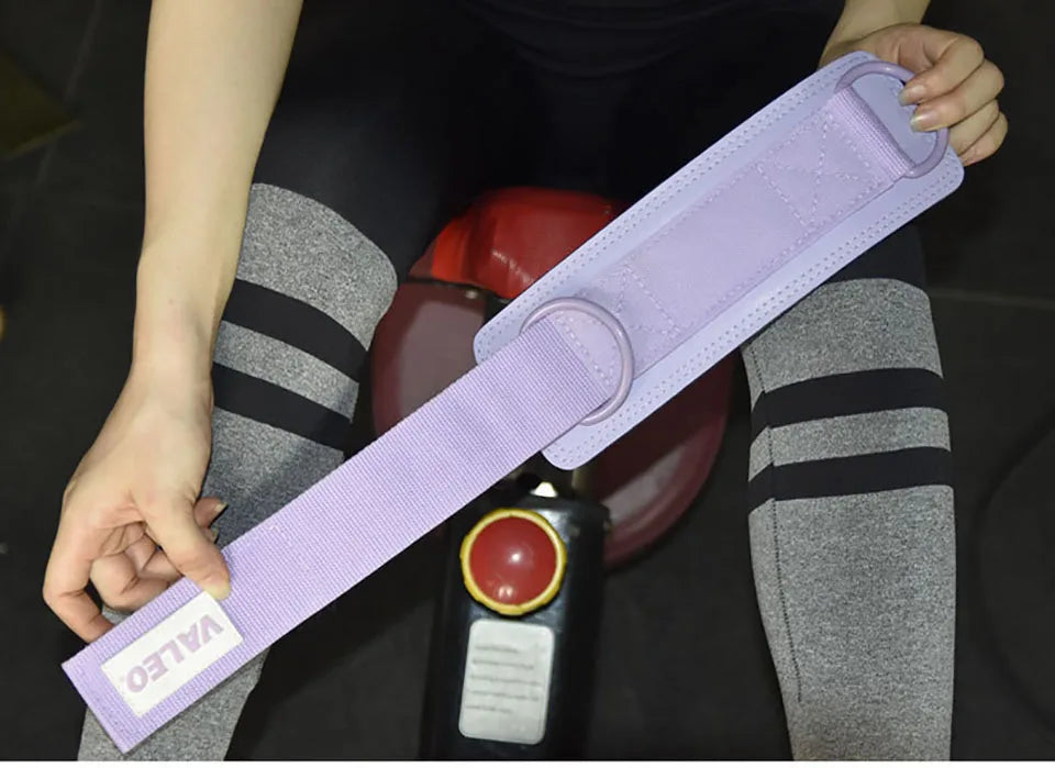 GOBYGO Ankle Resistance Bands with Foam Pads – Adjustable Straps for Glutes, Legs & Lower Body Workouts