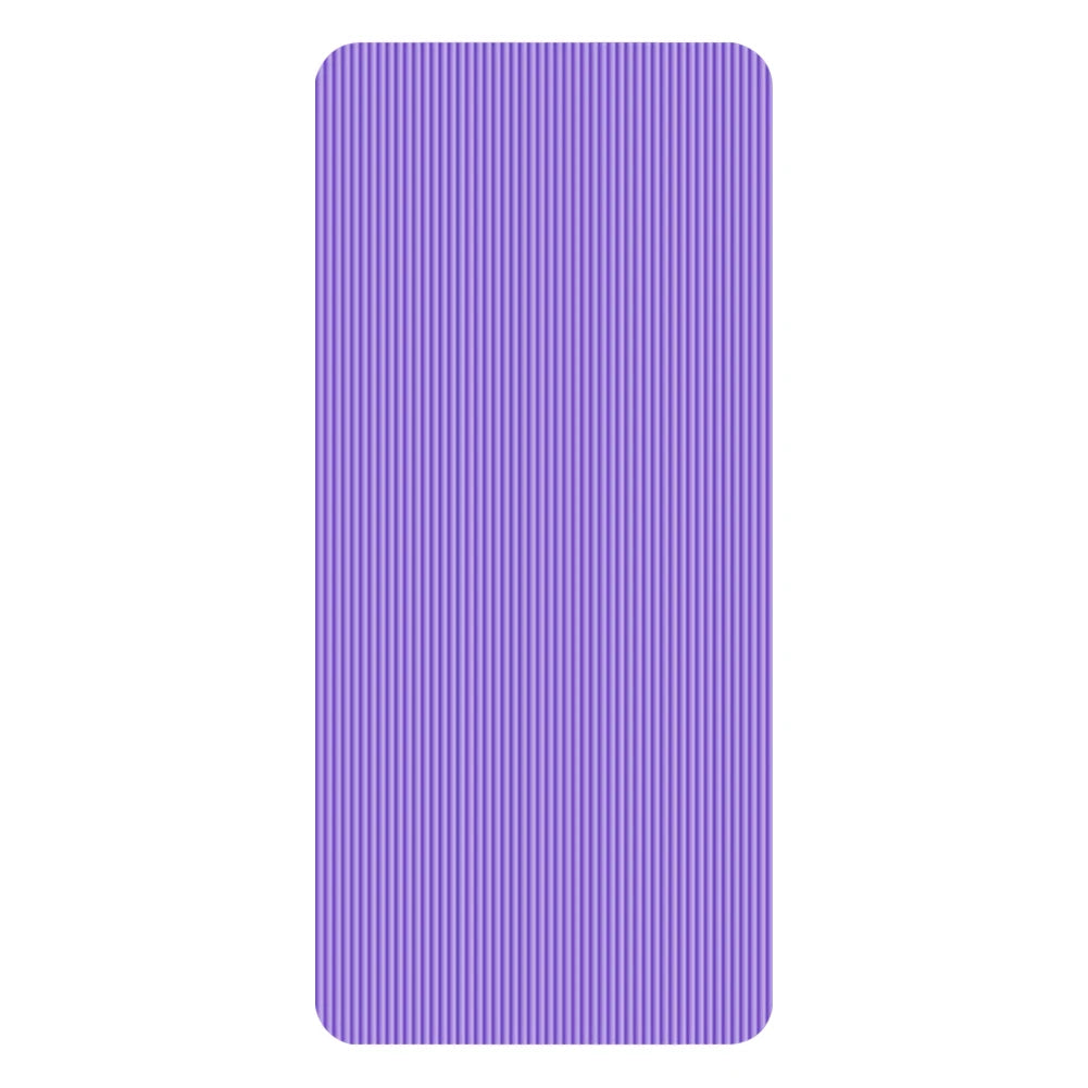 Yoga Mat Non-Slip Exercise Mat 10mm Thick | Solid Color Fitness & Pilates Mat for Home & Gym