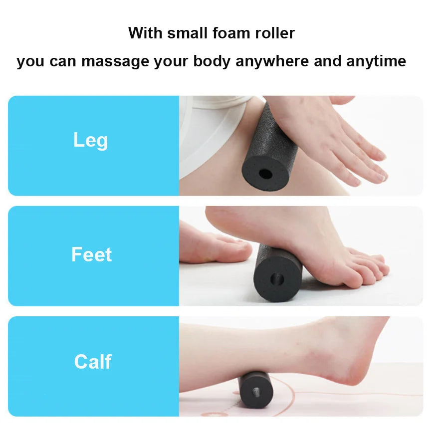 Mini Foam Roller – High Density EPP Massage Roller for Yoga, Pain Relief & Muscle Recovery