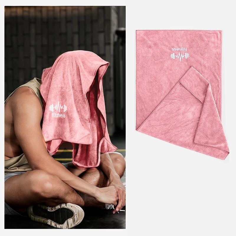 Quick-Dry Fitness Towel – Multifunctional Gym, Sports & Swimming Microfiber Towel