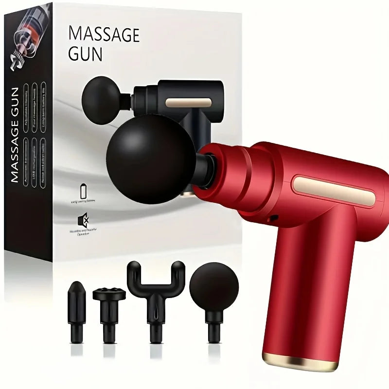 Mini Massage Gun – Deep Tissue Percussion Massager for Muscle Recovery, Pain Relief & Relaxation